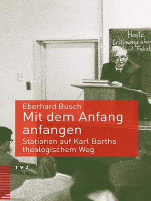 cover image of Mit dem Anfang anfangen